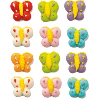 Suikerfiguurtjes van Vlinders - Decora - 12 stuks