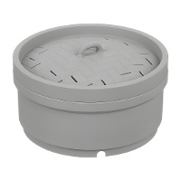 Siliconen stoommandje 17 cm
