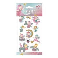 Assortiment van tijdelijke sprookjestatoeages - 12 stuks
