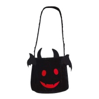 Vilten vleermuis mand van 25 cm