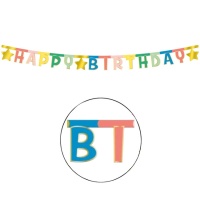 Happy Birthday Slinger met Sterren - 2 m