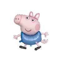 Peppa Pig's George Ballon van 87 x 70 cm
