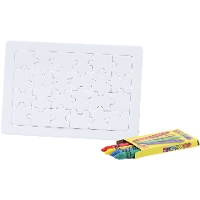 Kleurbare puzzel - 24 stukjes