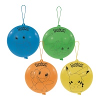 40,5 cm latex punch Pokemon ballonnen - 4 stuks