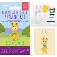 Amigurumi-sleutelhangerkit - Gigi the Giraffe - Anchor