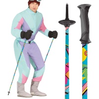 Skistokken van 115 cm - 1 paar