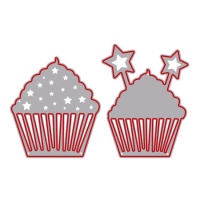 Cupcake stansvorm Zag - Misskuty - 2 stuks