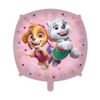 Paw Patrol Skye en Everest vierkante ballon van 46 cm