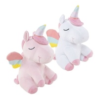 Zittende Eenhoorn Knuffel 36 cm - 1 stuk
