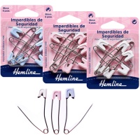 Veiligheidsspelden voor baby's van 5,6 cm - Hemline - 6 stuks