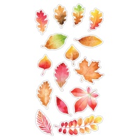 Herfstbladeren Stickers - 1 Vel