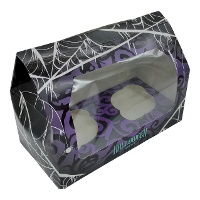 Doos voor 2 Halloween cupcakes - Azucren