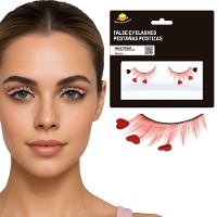 Valse wimpers met hartjes