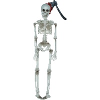 Skelethanger met bijl van 40 cm