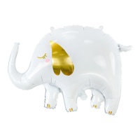 Olifant silhouet ballon 61 x 46 cm - PartyDeco
