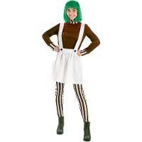 Oompa loompa kostuum voor vrouwen