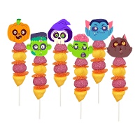 Halloween spekjes spies met figuurtjes van 60 gr - 1 stuk
