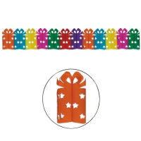 Papieren cadeaudoos slinger - 3 m