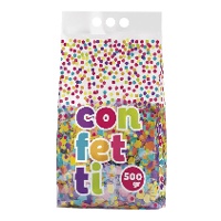 Zak met meerkleurige confetti - 500 g