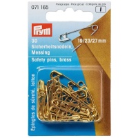 Veiligheidsspelden in diverse maten 1,9, 2,3 en 2,7 cm - Prym - 30 stuks