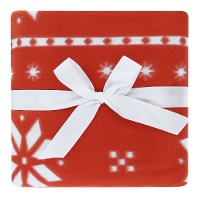 Rode kerstmantel van 1,60 x 1,30 m