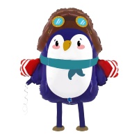 Aviator Pinguïn Ballon van 69 cm - Grabo