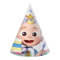 Cocomelon Hoedjes - 6 stuks