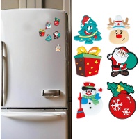 Kerstmagneet van 5 cm kerstfiguren - 1 stuk