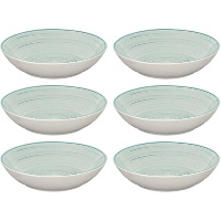 Diepe spiraalschaal van 21 cm - 6 stuks