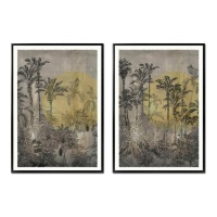 Schilderij met palmbomen van 50 x 70 cm - DCasa - 1 stuk