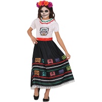 Vrolijk Mexicaans Catrina kostuum voor meisjes