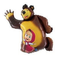 Masha en de Beer Ballon van 88 cm - Grabo