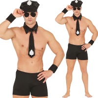 Politie Stripper Set voor volwassenen
