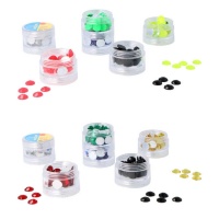 Ronde acrylische edelstenen in kleuren van 10 mm - 240 stuks