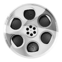 Cinemaborden van 22,5 cm - 10 stuks