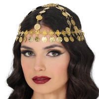 Diadeem met gouden munten