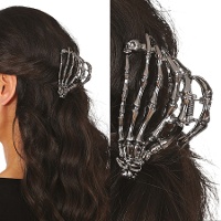 Skelethand Haarclip van 8,5 cm
