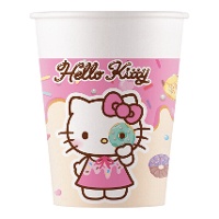 Hello Kitty Kuromi Bekers van 200 ml - 8 Stuks