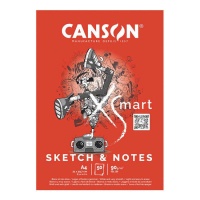 Bloc A4 90 gr XSmart Sketch & notes - Canson - 50 vellen