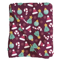 Grappige Kerstdeken van 1,50 x 1,25 m