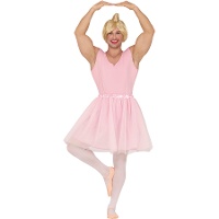 Roze balletdanskostuum voor mannen