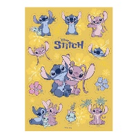 Eetbare uitknipbare vellen met Stitch en Angel - Dekora - 12 stuks