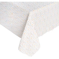 Tafelkleed van 2,50 x 1,45 m met kleine bloemenprint