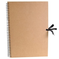 Kraft album met A3 kraftpapieren bladen 32,5 x 43,5 cm - Artemio - 1 stuk