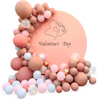 Vintage Valentijnsdag Ballonnenkit - 82 stuks
