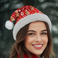 Kerstmuts met Gemberontwerp