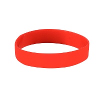 Siliconen kinderarmband van 1 cm - 50 stuks
