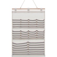 Hangende kastorganizer van 50 x 30 cm Strepen - 10 vakken