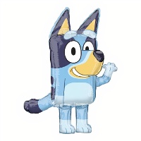 Grote Bluey-folieballon 1,16 x 0,88 m