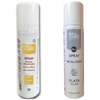 Eetbare metallic spray van 75 cm - Azucren - 1 eenheid